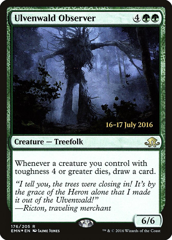 Ulvenwald Observer  [Eldritch Moon Prerelease Promos] | Webway Games