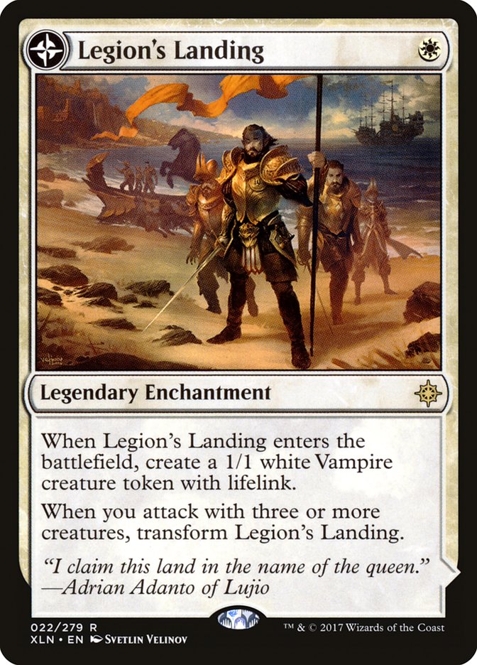 Legion's Landing // Adanto, the First Fort [Ixalan] | Webway Games