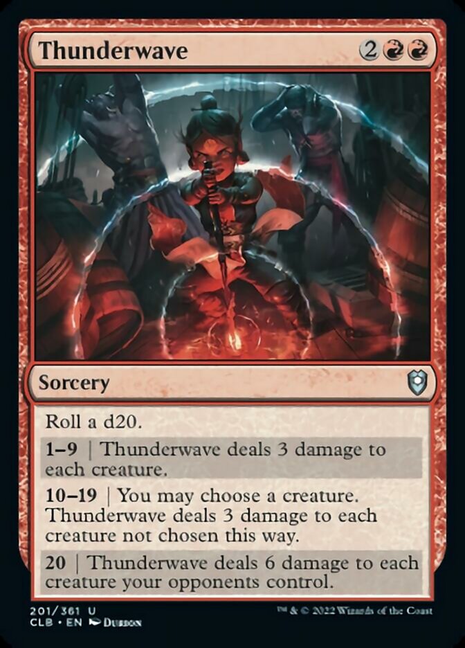 Thunderwave [Commander Legends: Battle for Baldur's Gate] | Webway Games