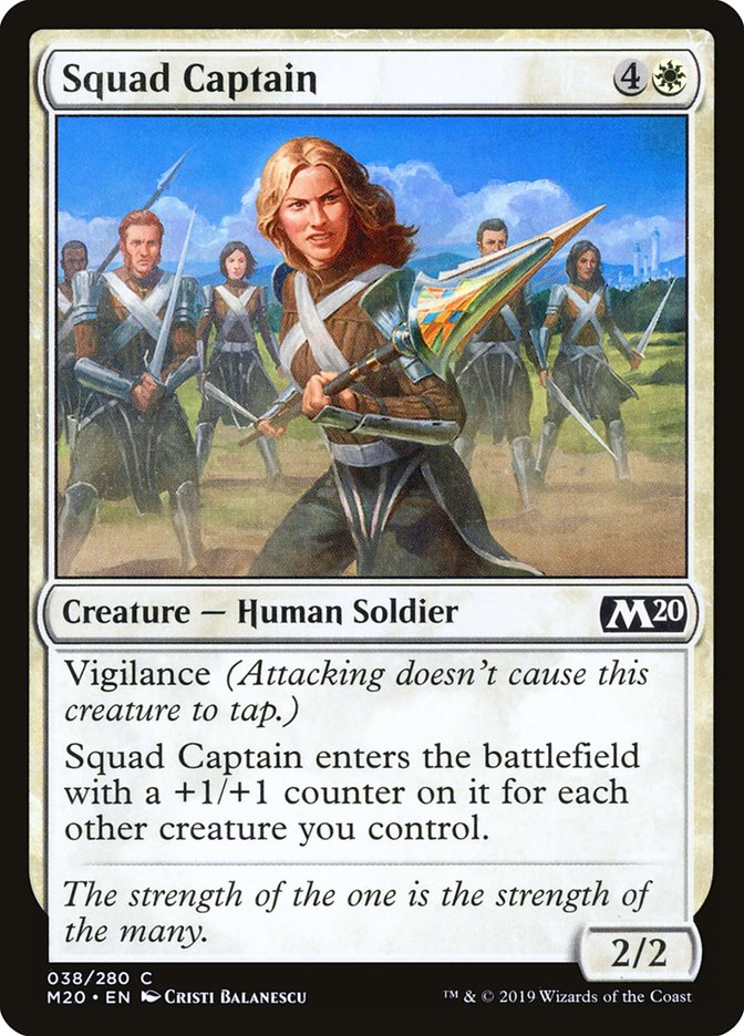 Squad Captain [Core Set 2020] | Webway Games