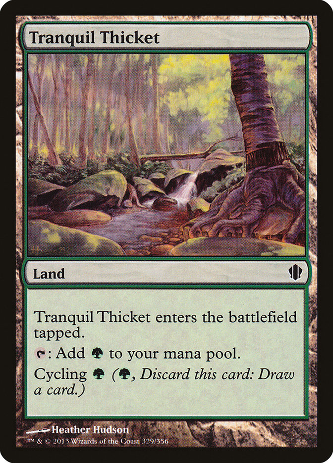 Tranquil Thicket [Commander 2013] | Webway Games