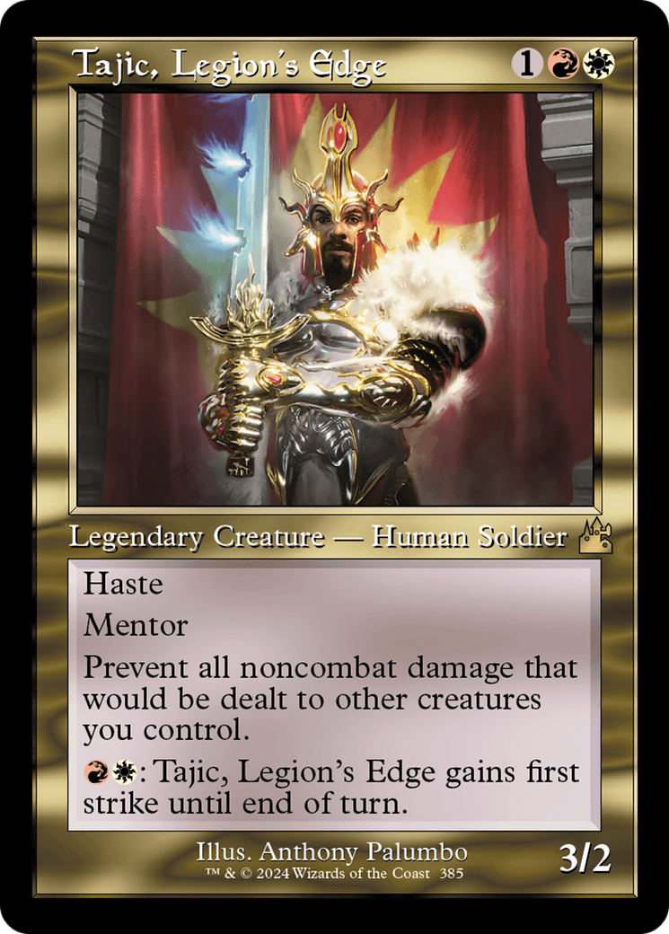Tajic, Legion's Edge (Retro Frame) [Ravnica Remastered] | Webway Games