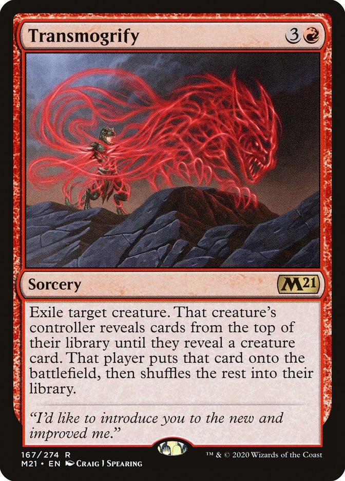 Transmogrify [Core Set 2021] | Webway Games