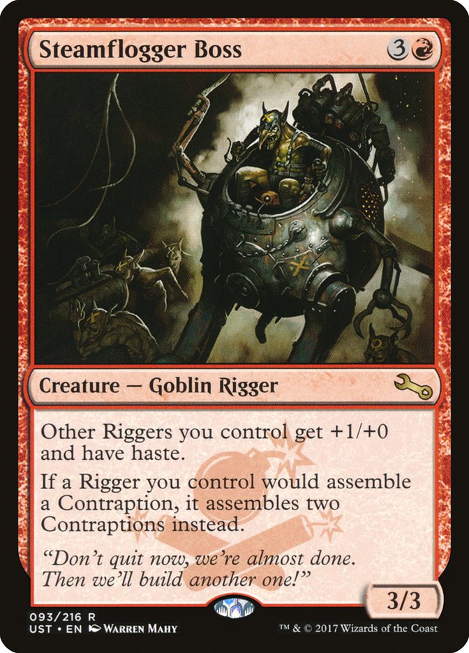 Steamflogger Boss [Unstable] | Webway Games