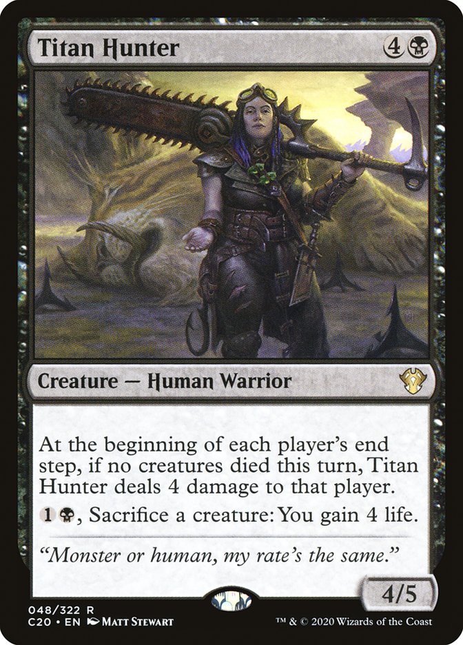 Titan Hunter [Commander 2020] | Webway Games