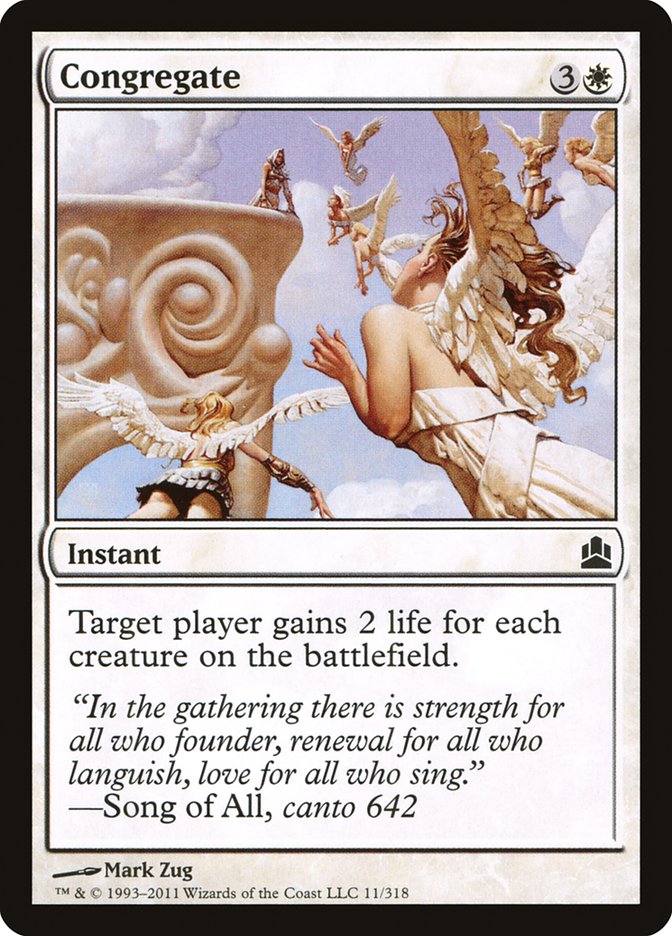Congregate [Commander 2011] | Webway Games