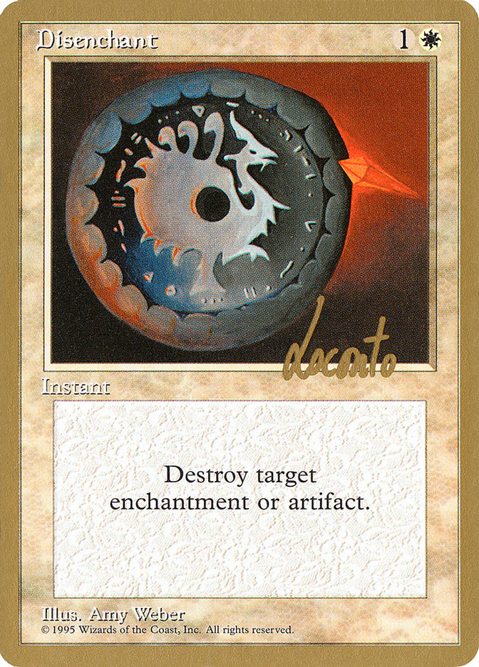 Disenchant (Michael Loconto) [Pro Tour Collector Set] | Webway Games