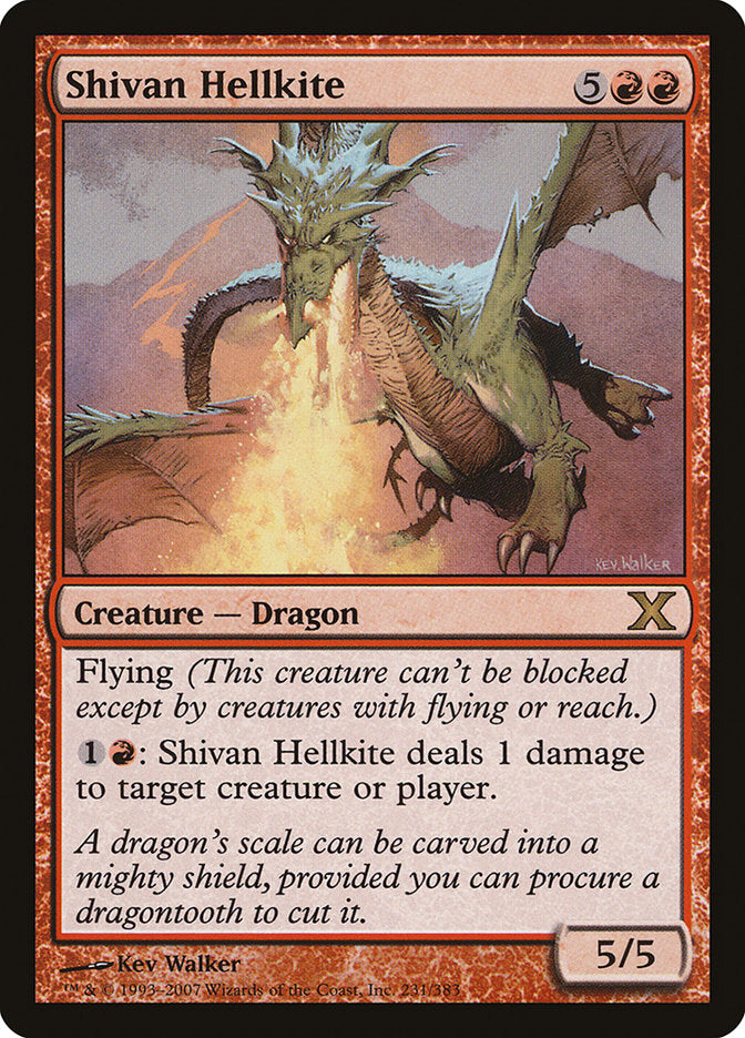 Shivan Hellkite [Tenth Edition] | Webway Games