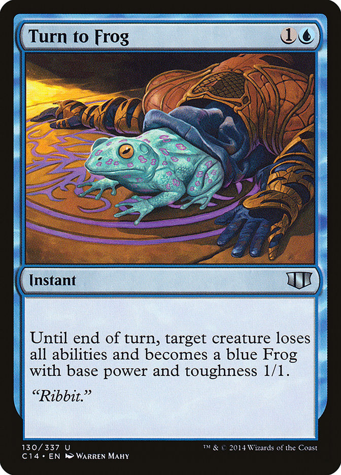 Turn to Frog [Commander 2014] | Webway Games
