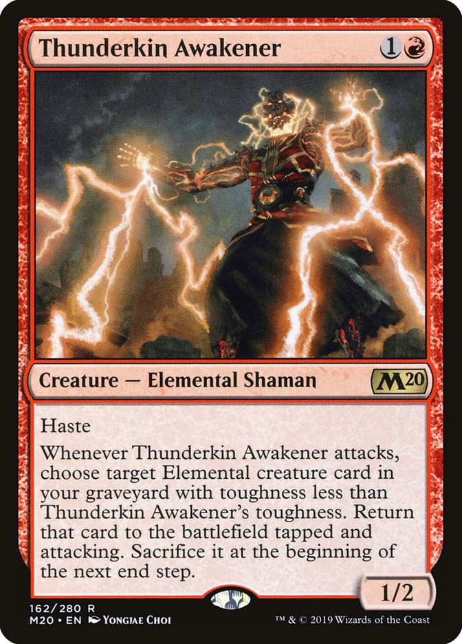 Thunderkin Awakener [Core Set 2020] | Webway Games