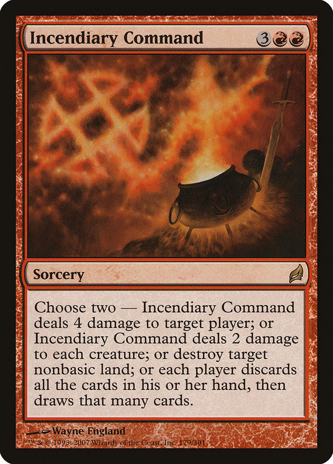 Incendiary Command [Lorwyn] | Webway Games