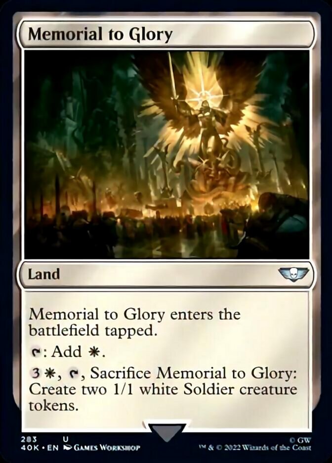 Memorial to Glory [Universes Beyond: Warhammer 40,000] | Webway Games