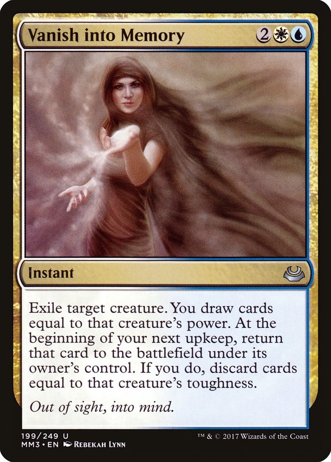 Vanish into Memory [Modern Masters 2017] | Webway Games