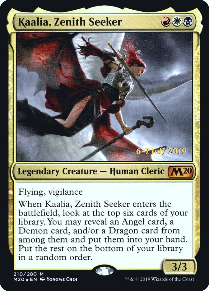 Kaalia, Zenith Seeker  [Core Set 2020 Prerelease Promos] | Webway Games