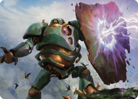 Walking Bulwark Art Card [Dominaria United Art Series] | Webway Games