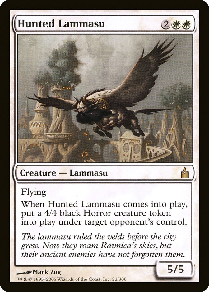 Hunted Lammasu [Ravnica: City of Guilds] | Webway Games