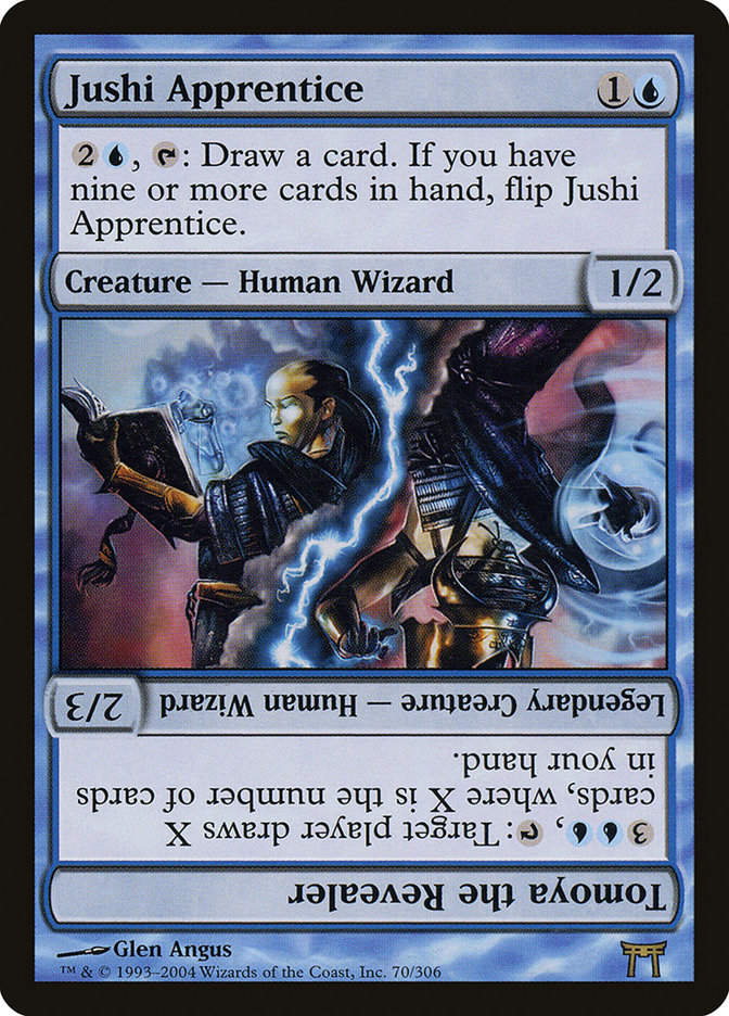 Jushi Apprentice // Tomoya the Revealer [Champions of Kamigawa] | Webway Games