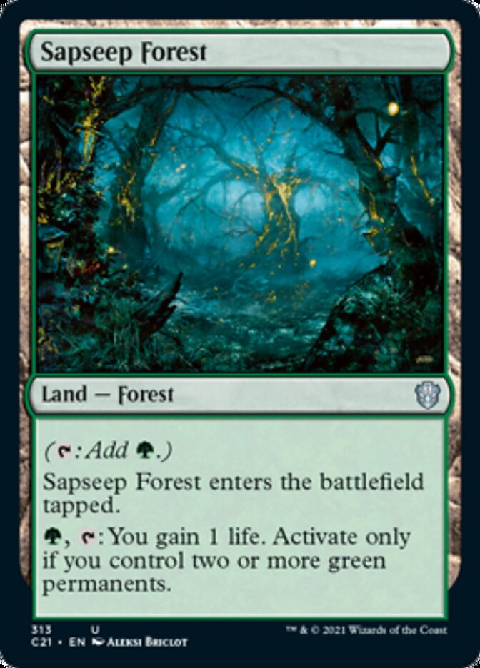 Sapseep Forest [Commander 2021] | Webway Games