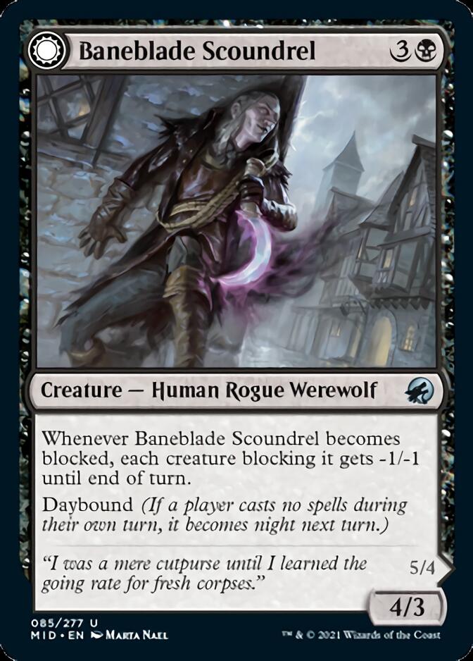 Baneblade Scoundrel // Baneclaw Marauder [Innistrad: Midnight Hunt] | Webway Games