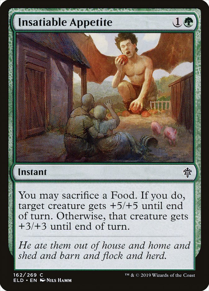 Insatiable Appetite [Throne of Eldraine] | Webway Games