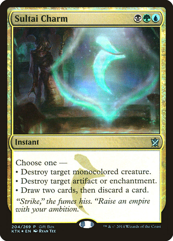 Sultai Charm (Gift Box) [Khans of Tarkir Promos] | Webway Games