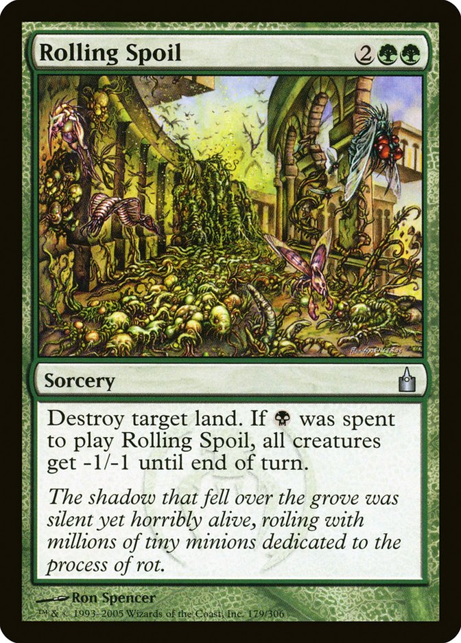 Rolling Spoil [Ravnica: City of Guilds] | Webway Games