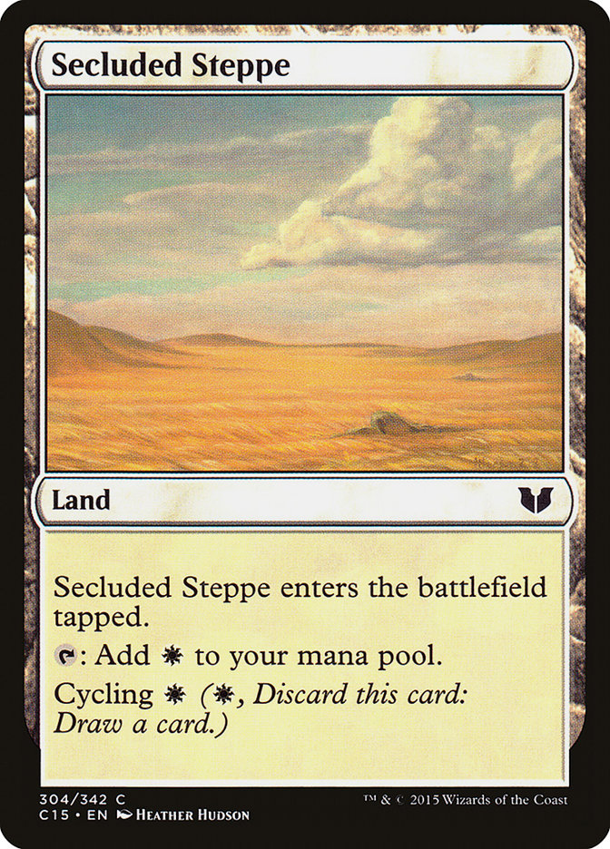 Secluded Steppe [Commander 2015] | Webway Games