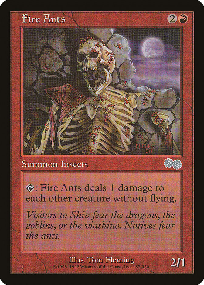 Fire Ants [Urza's Saga] | Webway Games