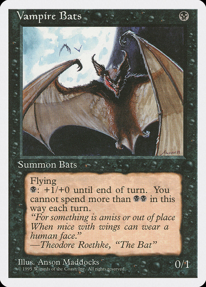 Vampire Bats [Fourth Edition] | Webway Games