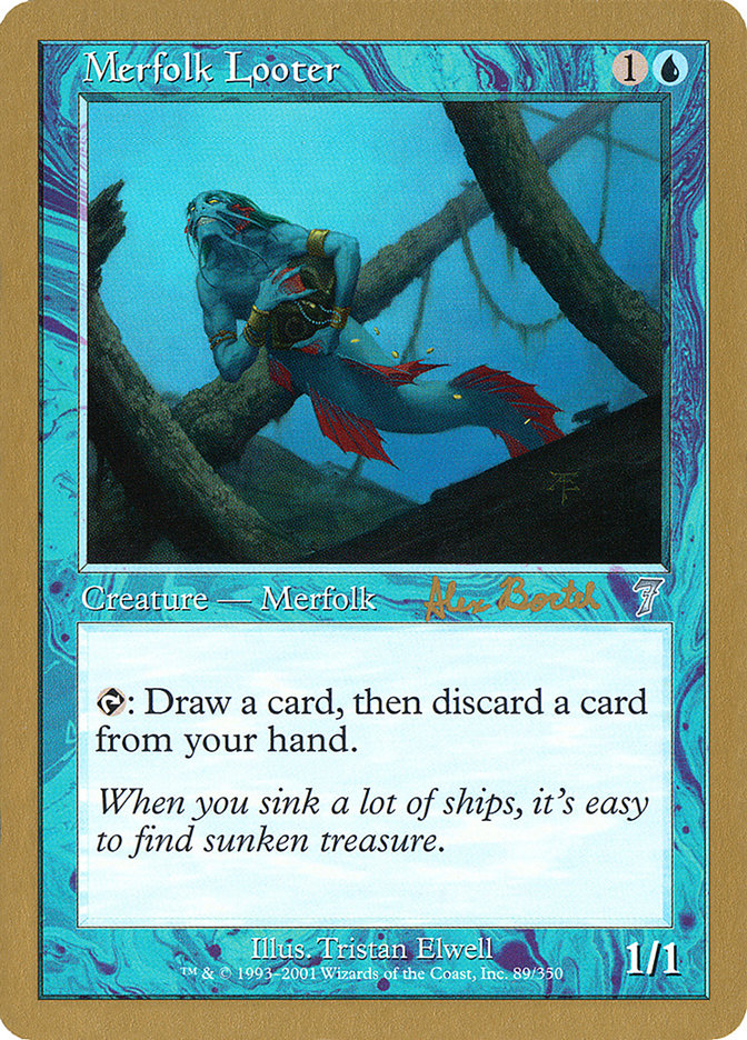 Merfolk Looter (Alex Borteh) [World Championship Decks 2001] | Webway Games