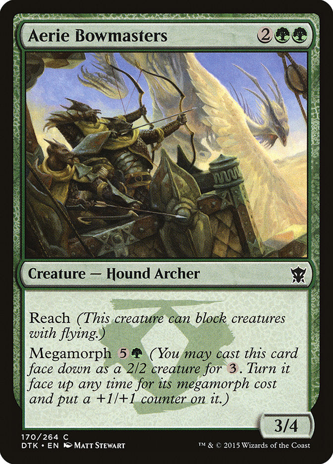 Aerie Bowmasters [Dragons of Tarkir] | Webway Games