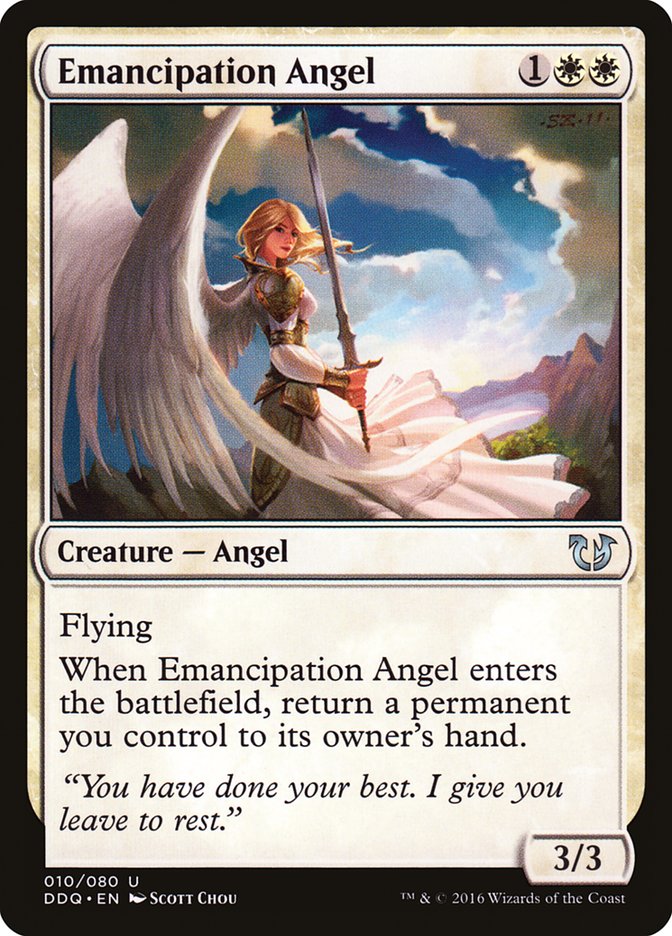 Emancipation Angel [Duel Decks: Blessed vs. Cursed] | Webway Games