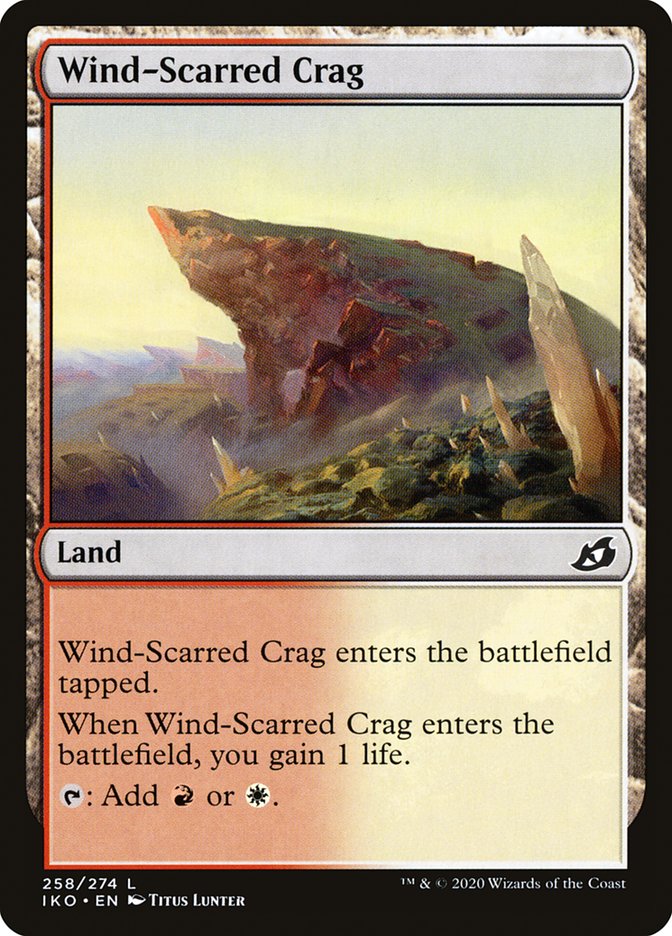 Wind-Scarred Crag [Ikoria: Lair of Behemoths] | Webway Games