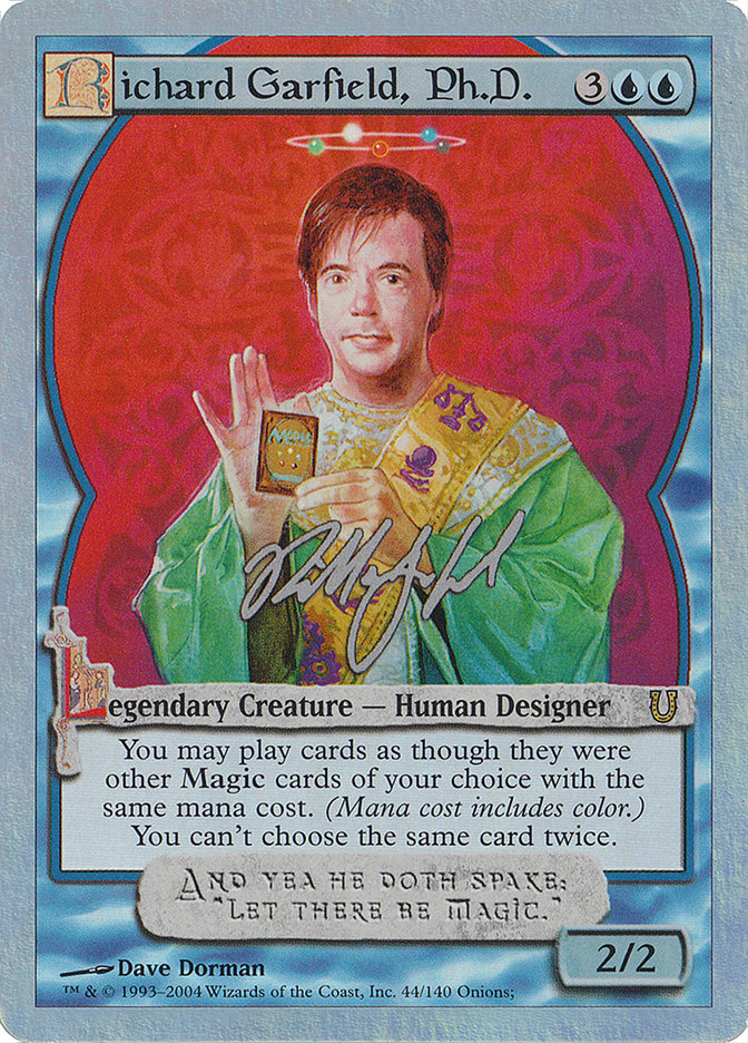 Richard Garfield, Ph.D. [Unhinged] | Webway Games