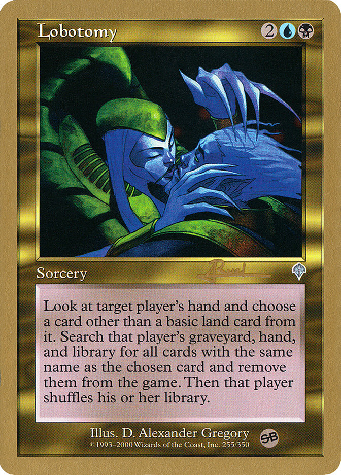 Lobotomy (Antoine Ruel) (SB) [World Championship Decks 2001] | Webway Games