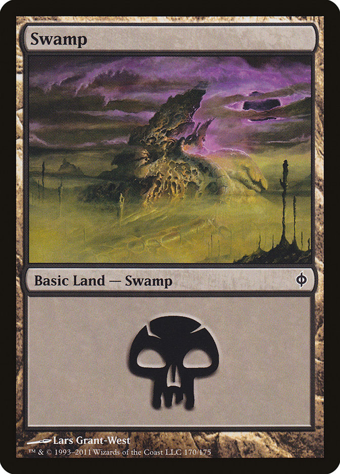 Swamp (#170) [New Phyrexia] | Webway Games