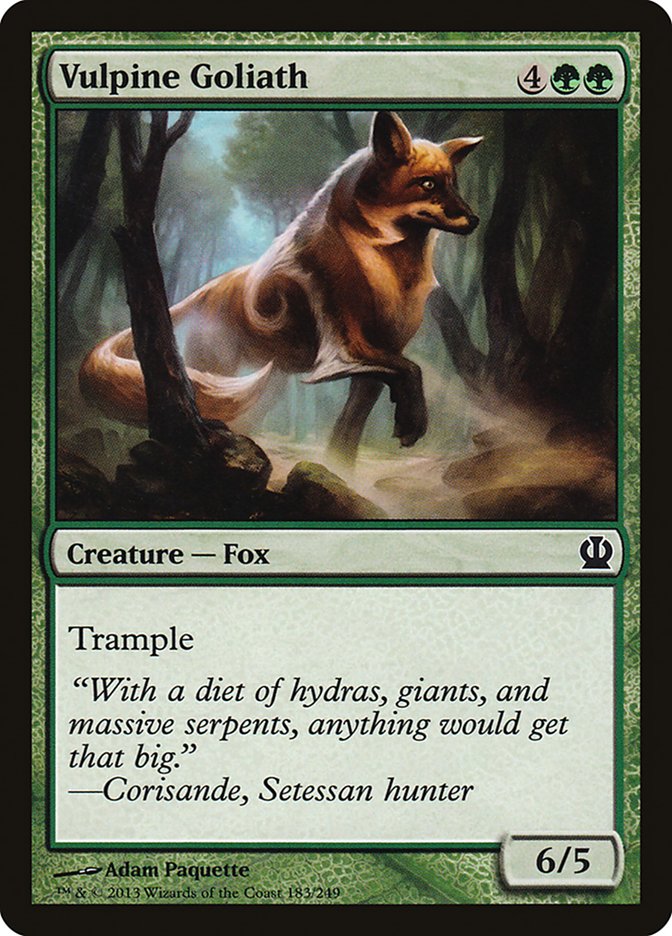 Vulpine Goliath [Theros] | Webway Games