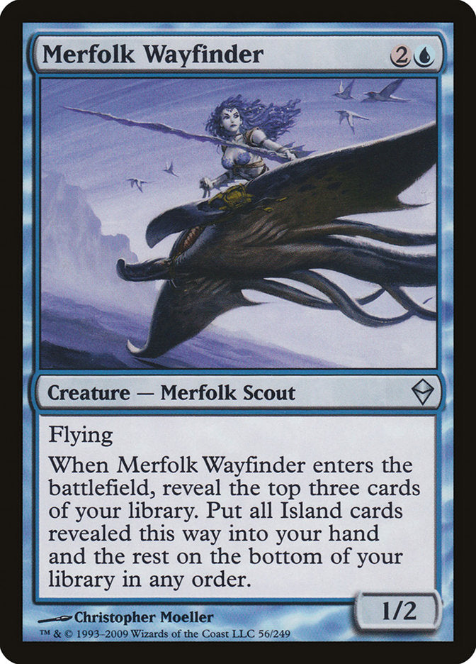 Merfolk Wayfinder [Zendikar] | Webway Games