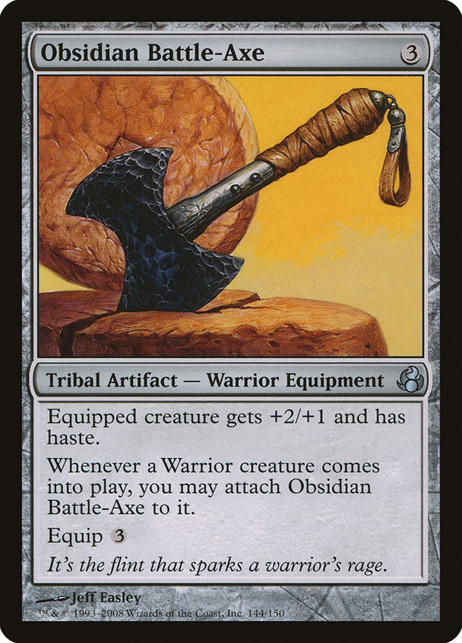 Obsidian Battle-Axe [Morningtide] | Webway Games