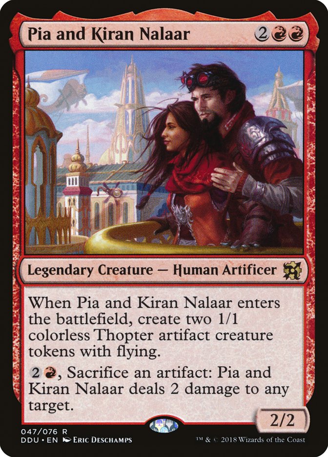 Pia and Kiran Nalaar [Duel Decks: Elves vs. Inventors] | Webway Games
