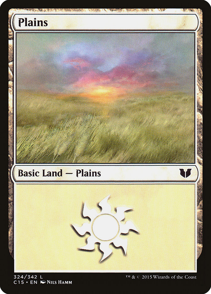 Plains (#324) [Commander 2015] | Webway Games