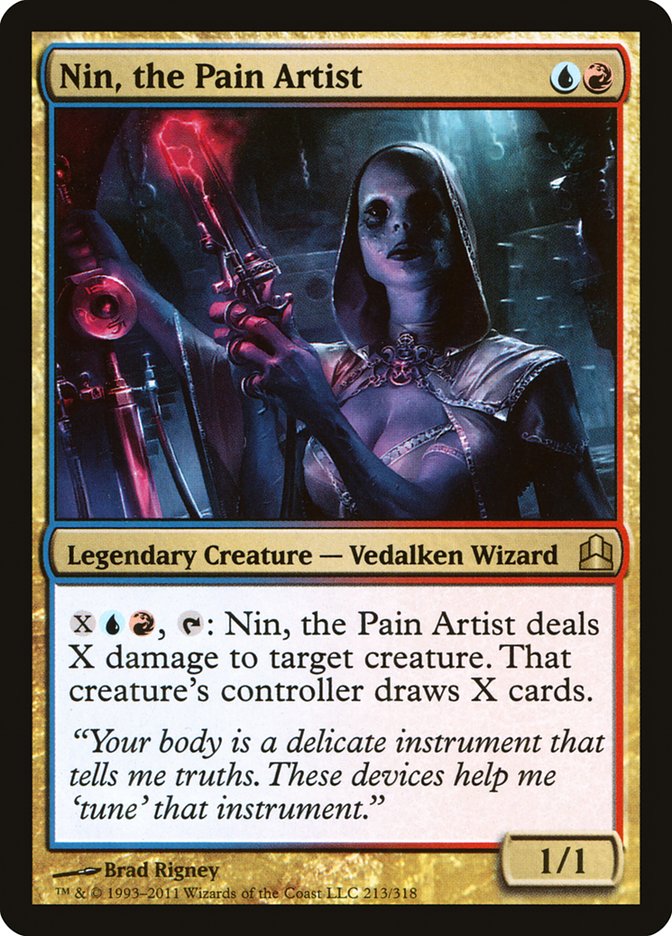Nin, the Pain Artist [Commander 2011] | Webway Games