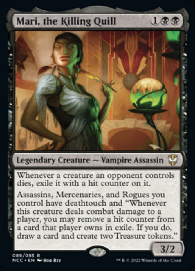 Mari, the Killing Quill [Streets of New Capenna Commander] | Webway Games