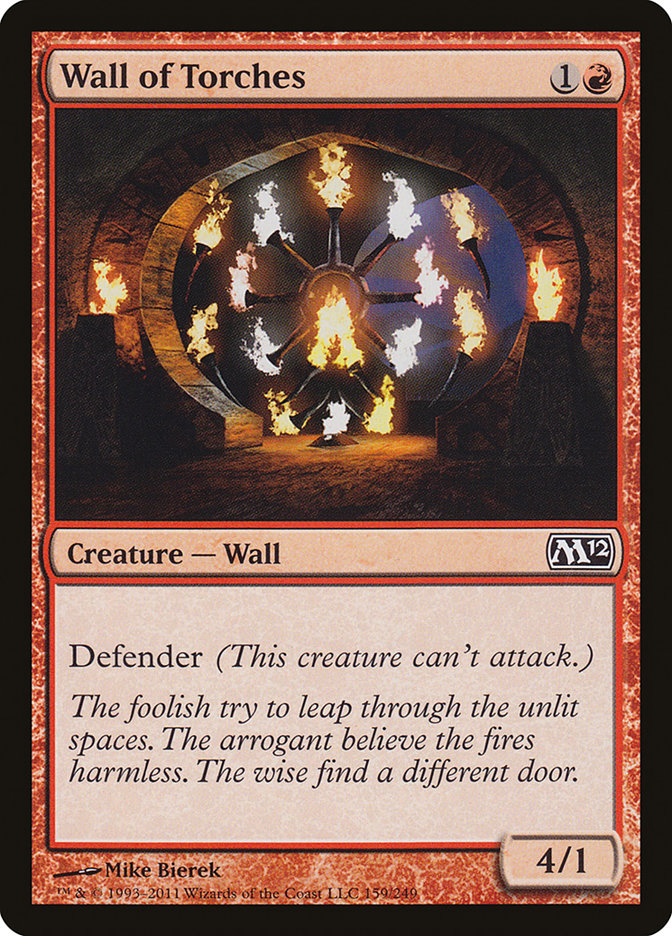 Wall of Torches [Magic 2012] | Webway Games