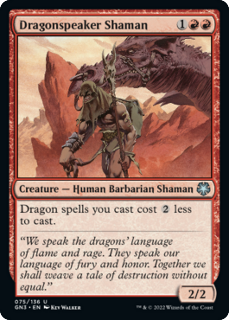 Dragonspeaker Shaman [Game Night: Free-for-All] | Webway Games