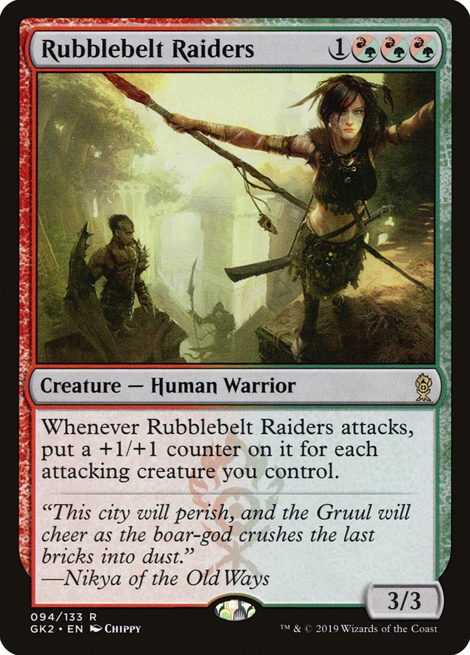Rubblebelt Raiders [Ravnica Allegiance Guild Kit] | Webway Games