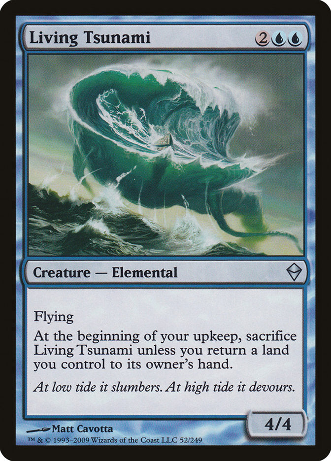 Living Tsunami [Zendikar] | Webway Games