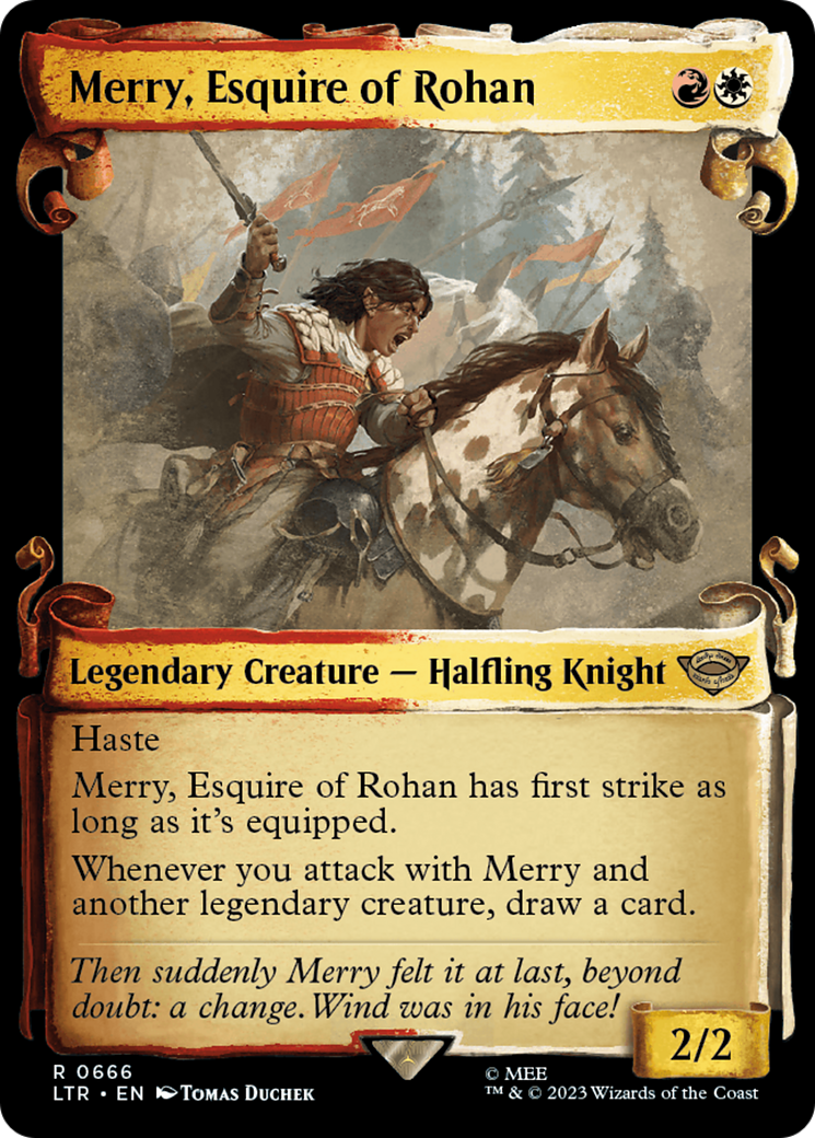 Merry, Esquire of Rohan [The Lord of the Rings: Tales of Middle-Earth Showcase Scrolls] | Webway Games