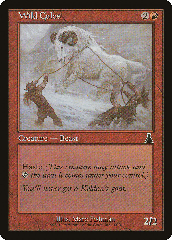 Wild Colos [Urza's Destiny] | Webway Games