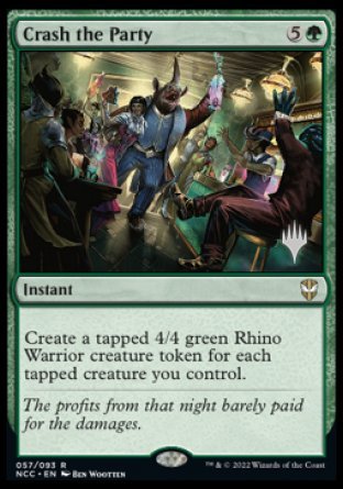 Crash the Party (Promo Pack) [Streets of New Capenna Commander Promos] | Webway Games